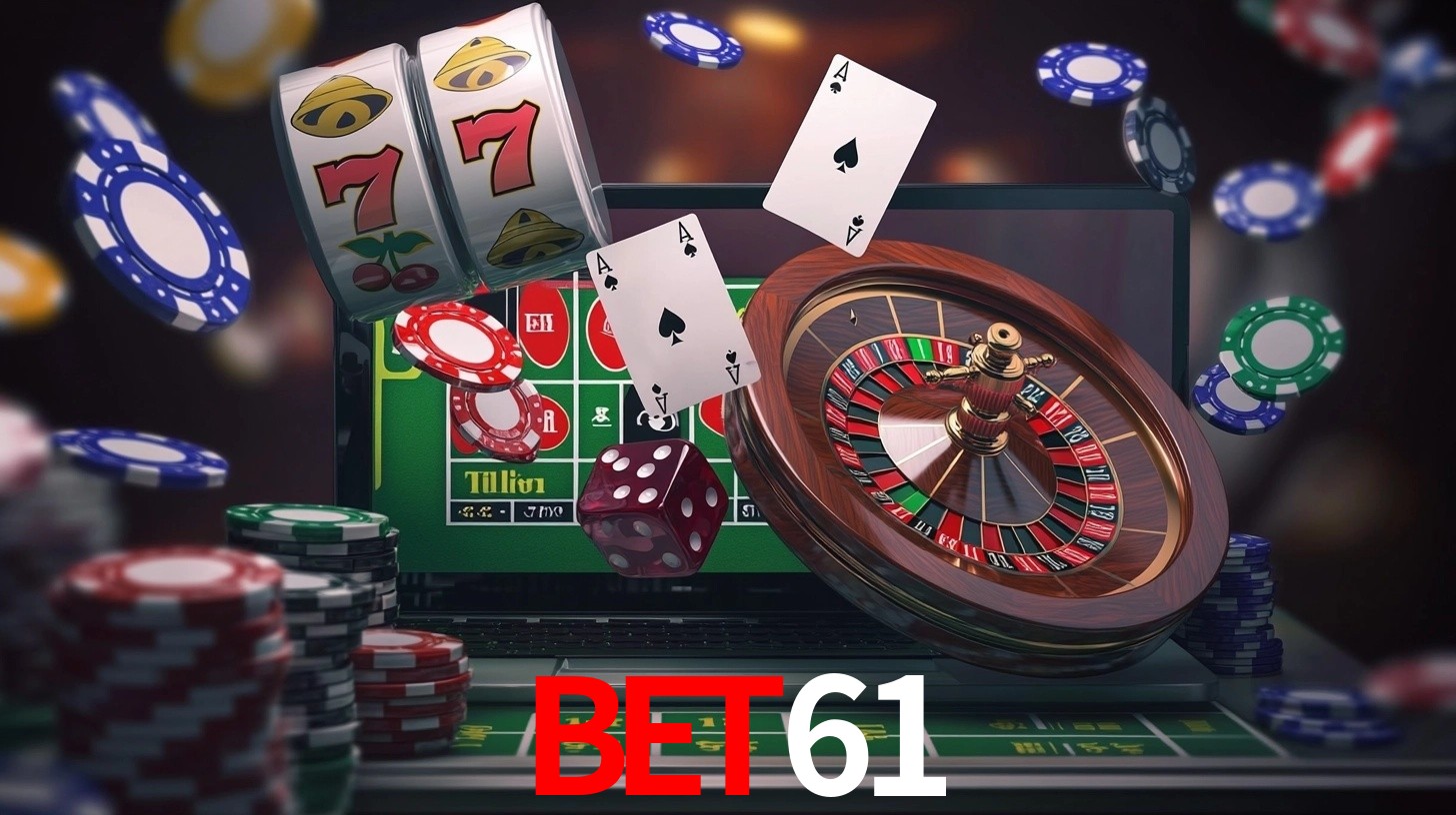 bet61 Logo - Bônus com Rollover Justo